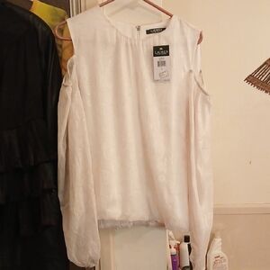 Ralph Lauren Elegant White Blouse. Sz.L.